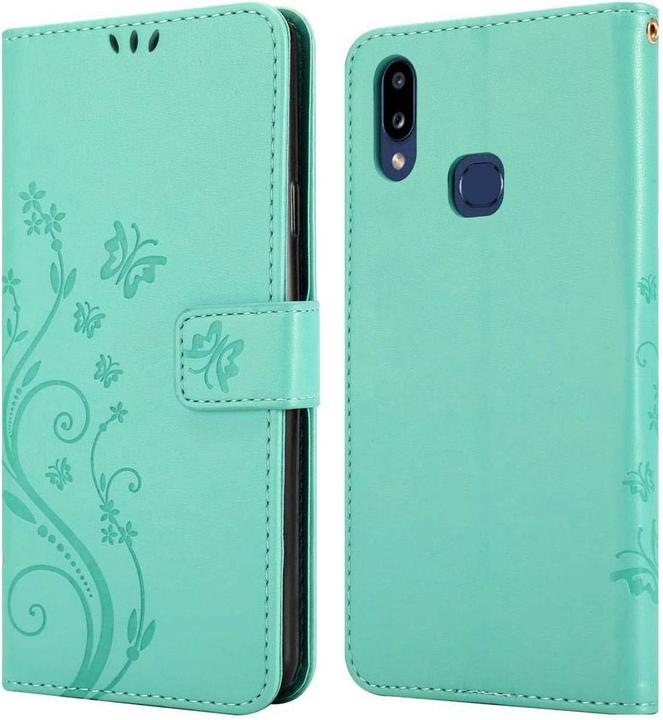 Actual product image Cadorabo Flower Book Cover (Samsung Galaxy A10s)
