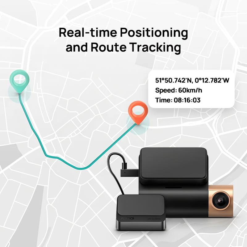 Thumbnail - GreenCell GPS03 navigator accessory Navigator battery (GPS-Empfänger), Dashcam, Schwarz