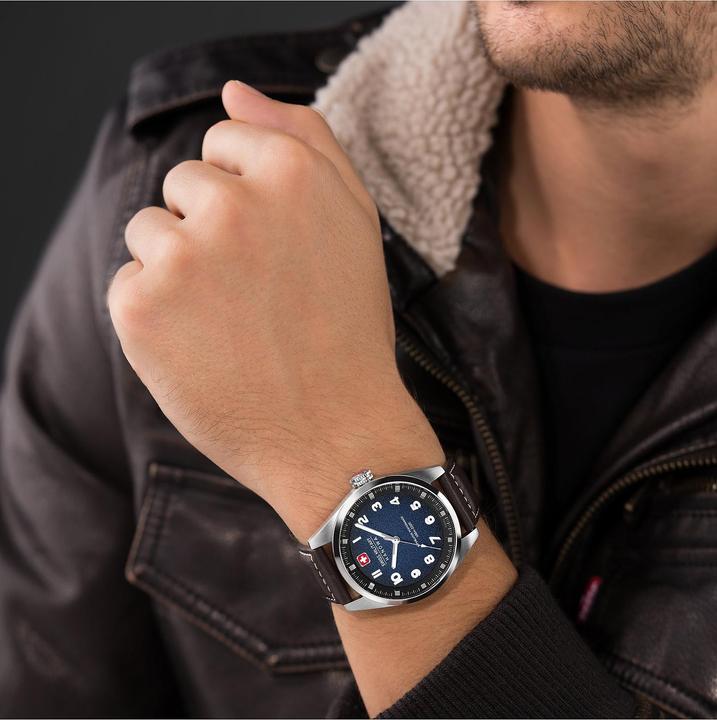 Actual product image Swiss Military Hanowa Herrenuhr (Analogue wristwatch, 42 mm)