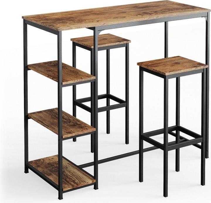 Antique wood, Black, Rustic Oak