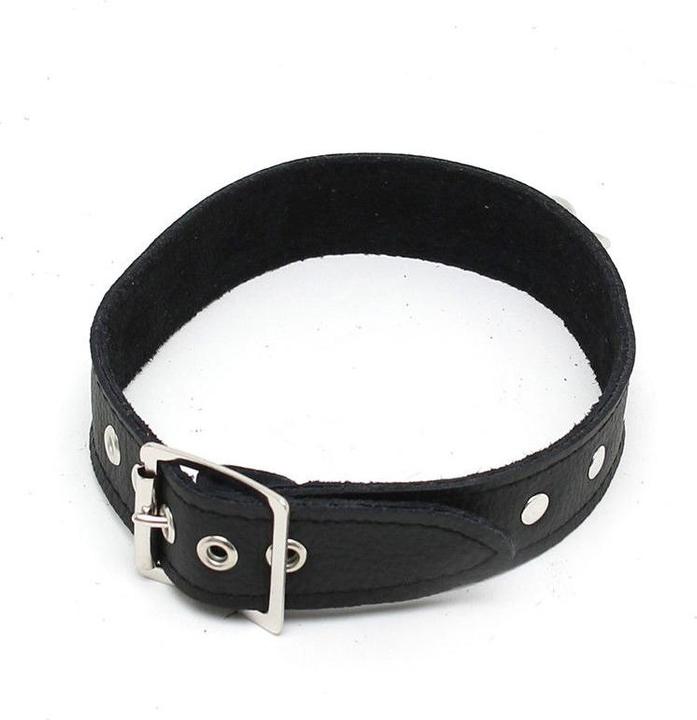 Produktbild Rimba Erotische Mode ra7533.5 Halsband Schwarzes Leder ML