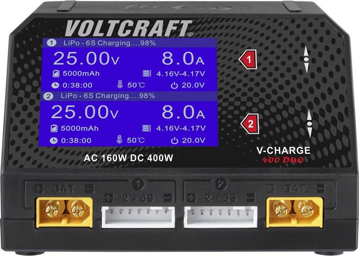 Produktbild Voltcraft Modellbau Ladegerät V Charge 400 Duo