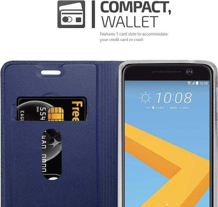 Actual product image Cadorabo Book Classy Style Cover (HTC One M10)
