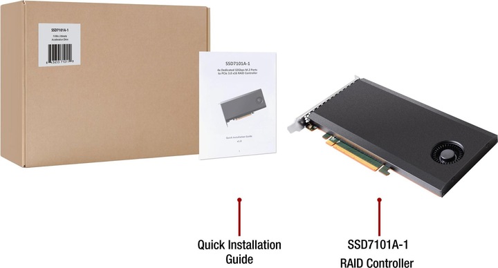 Immagine prodotto HighPoint Controllore RAID SSD7101A-1