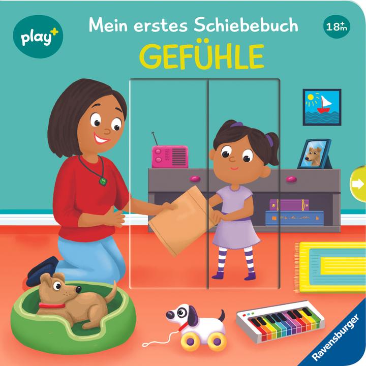Actual product image Ravensburger play+ My first sliding book: Feelings (German)