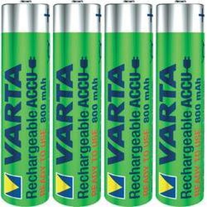 Image du produit Varta Recharger Accu Power (4 pcs, AAA, 800 mAh)