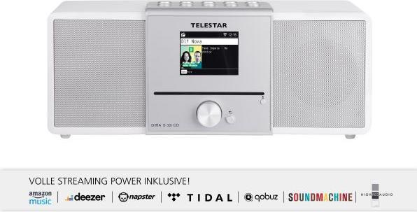 Image du produit Telestar DIRA S 32i CD (Webradio, DAB+ DAB, VHF, FM, Bluetooth, WiFi)