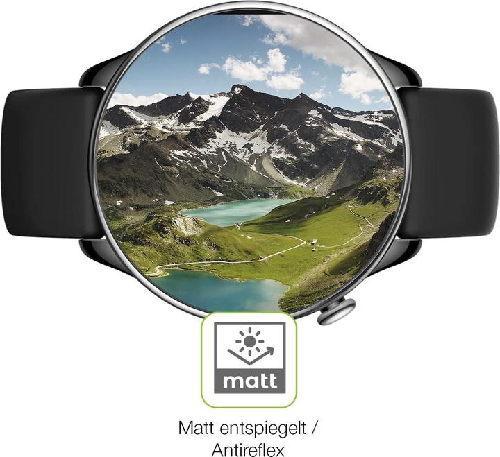 Produktbild Dipos Full Cover Schutzfolie Matt (Amazfit GTR Mini)