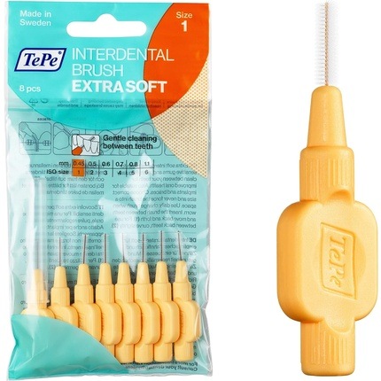 Produktbild TePe Interdentalbürsten Extra Soft ISO 1 (8 x, 0.45 mm)