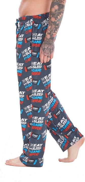 Produktbild Keanu Eat Sleep Game Repeat Loungehose (2erPack) (L)