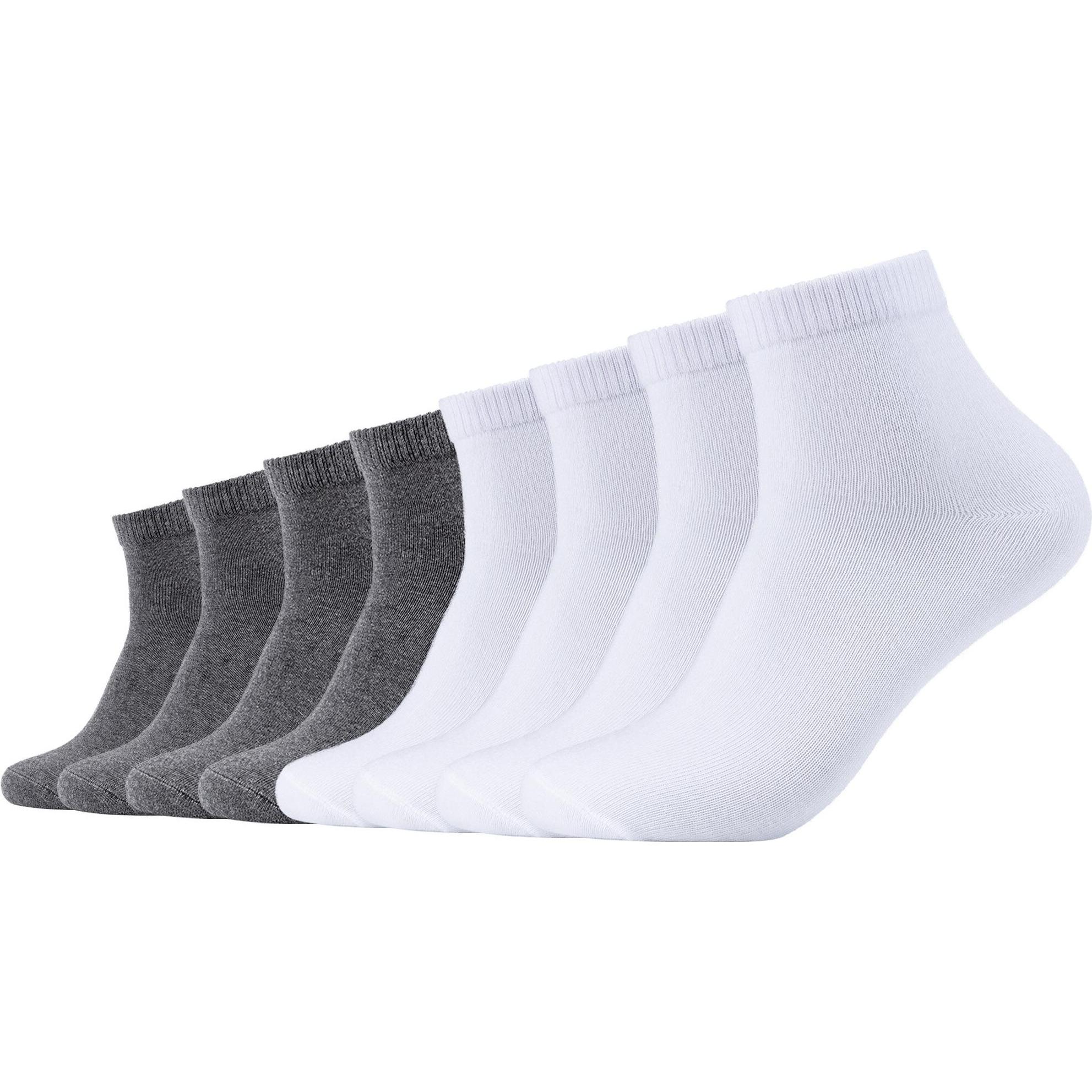 S.Oliver, Unisex, Socken, Essentials, Weiss, (8er Pack, 39 - 42)