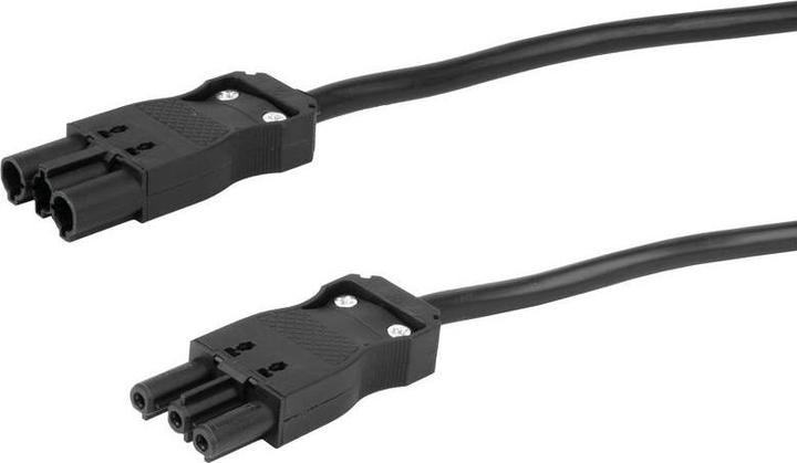Produktbild Steffen Verlängerungskabel Td 3x1.5mm² 1m GST18i3-GST18i3 sw (1 m, GST18)