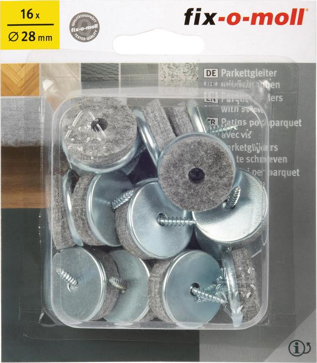 Produktbild Fix-o-moll Parkettgleiter (Parkettgleiter, 16 Stk.)