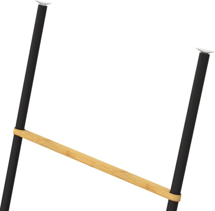 Actual product image Relaxdays Handtuchleiter aus Bambus und Eisen