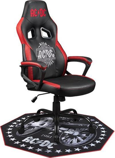 Actual product image Subsonic Gaming Floor Mat AC/DC (100 x 100 cm)