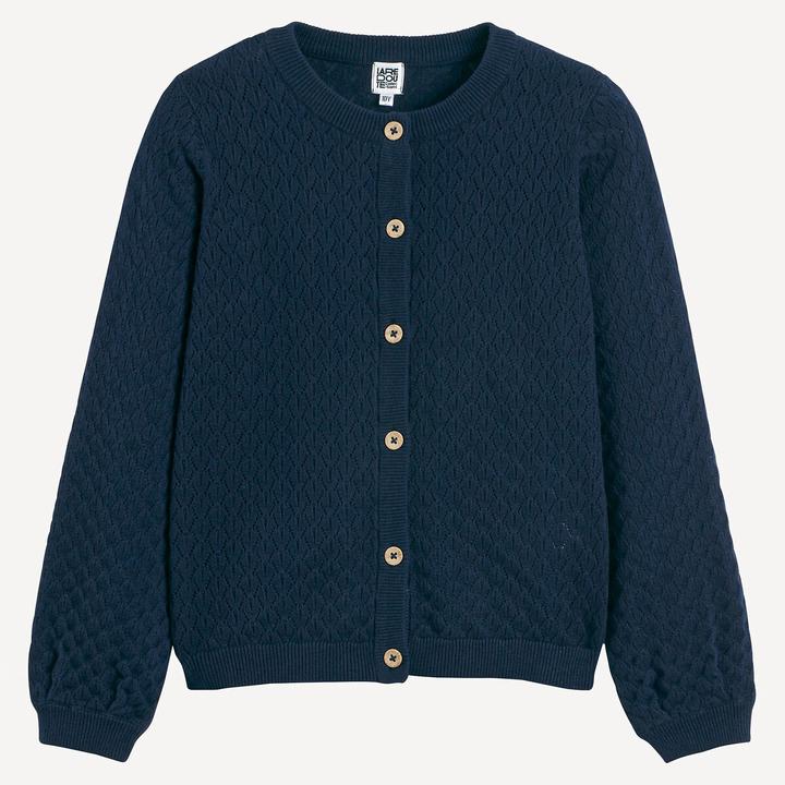 Actual product image La Redoute Collections Cardigan mit rundem Ausschnitt (140)