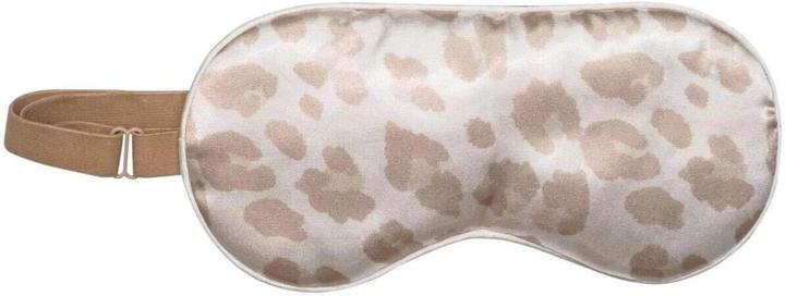 Kitsch Satin Schlafmaske Leopard (Schlafmaske)
