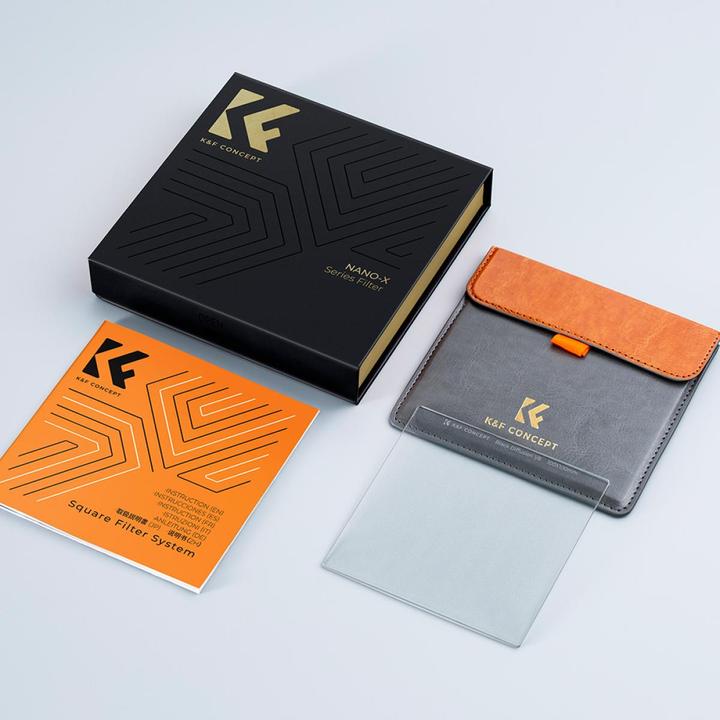 Image du produit K&F Concept Filtre de diffusion Concept 100x100 1/8 noir (100 mm, Filtre Black Mist, 100 mm)