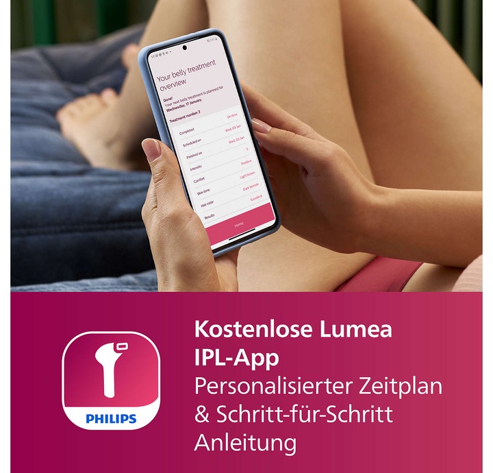 Actual product image Philips Lumea IPL Series 7000