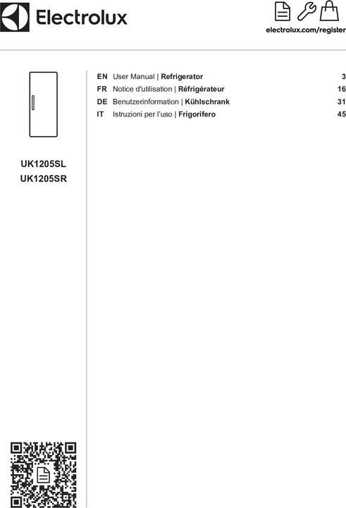 Actual product image Electrolux UK1205SR (111 l)