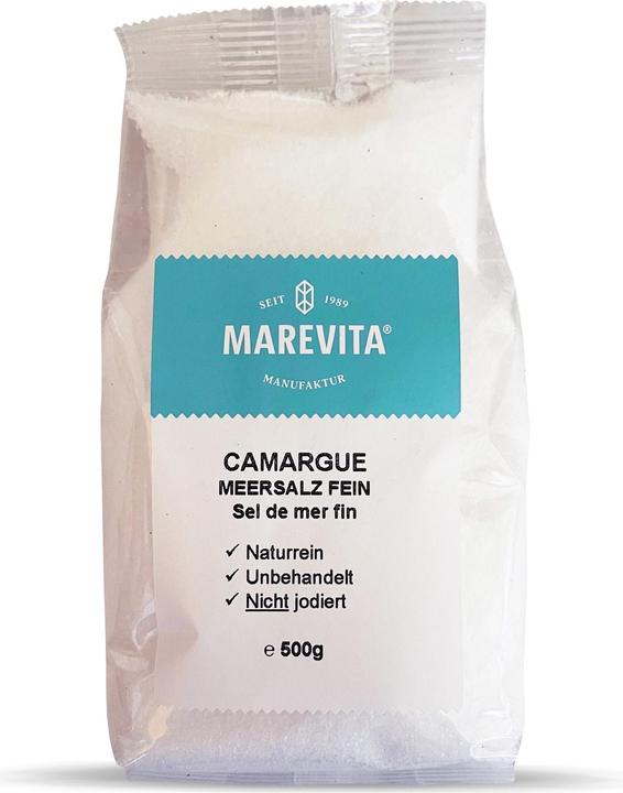 Biovita Marevita Meersalz fein Camargue, Frankreich (500 g)