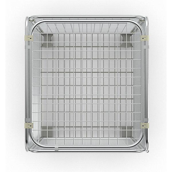 Produktbild kaiserkraft Antidiebstahlbehälter mit Stahl-Rollplatte (500 kg)