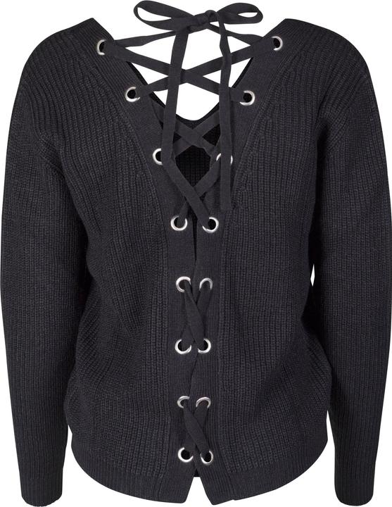 Produktbild Urban Classics Ladies Back Lace Up Sweater (L)