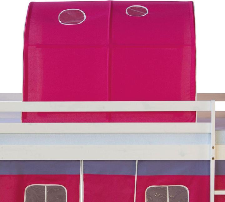 Immagine prodotto Floki24 Tunnel per letti a castello Tenda da letto Baldacchino da letto Tunnel da gioco Grotta Culla - rosso