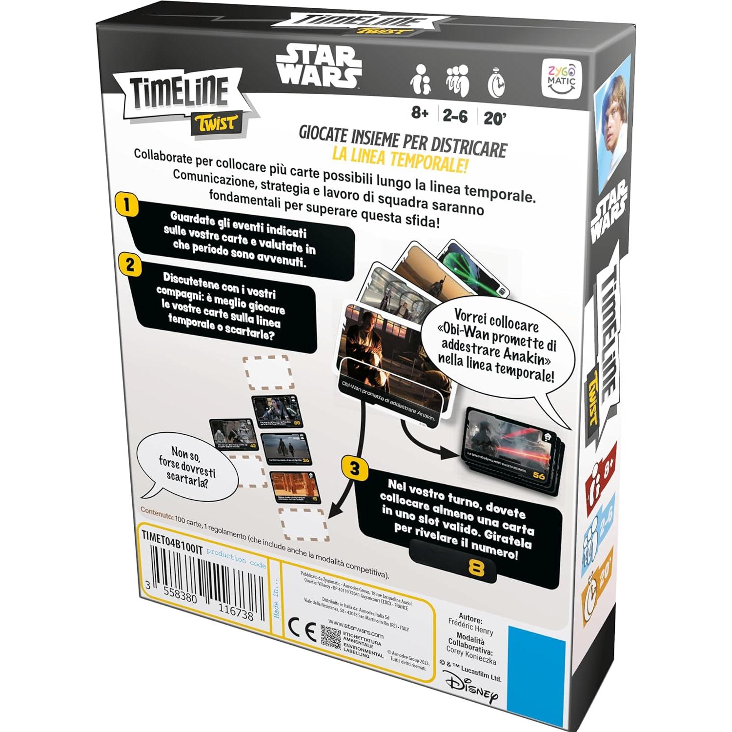 Thumbnail - Asmodée Timeline Twist - Star Wars: Ed. Italiana (Italienisch)