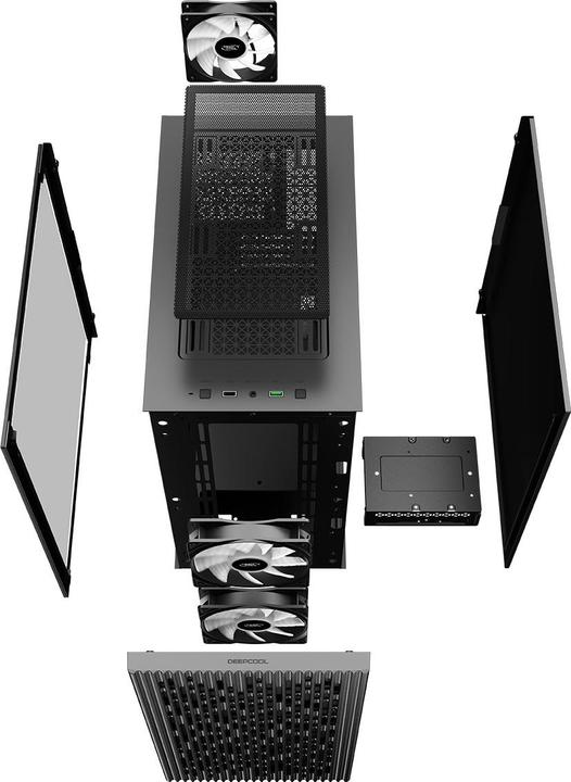 Actual product image Deepcool MATREXX 40 3FS (mATX, Mini-ITX)