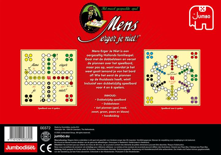 Actual product image Jumbo Ludo (Dutch, 2 - 6 Players)