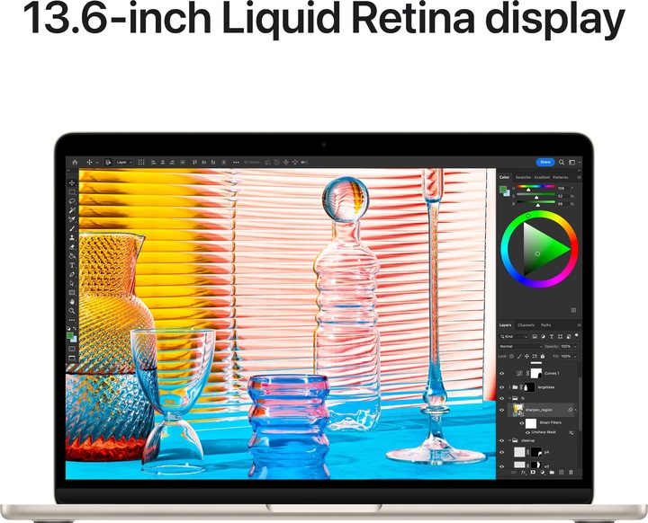 Image du produit Apple MacBook Air – 2022 (13.60", M2, 8 Go, 256 Go, DE)