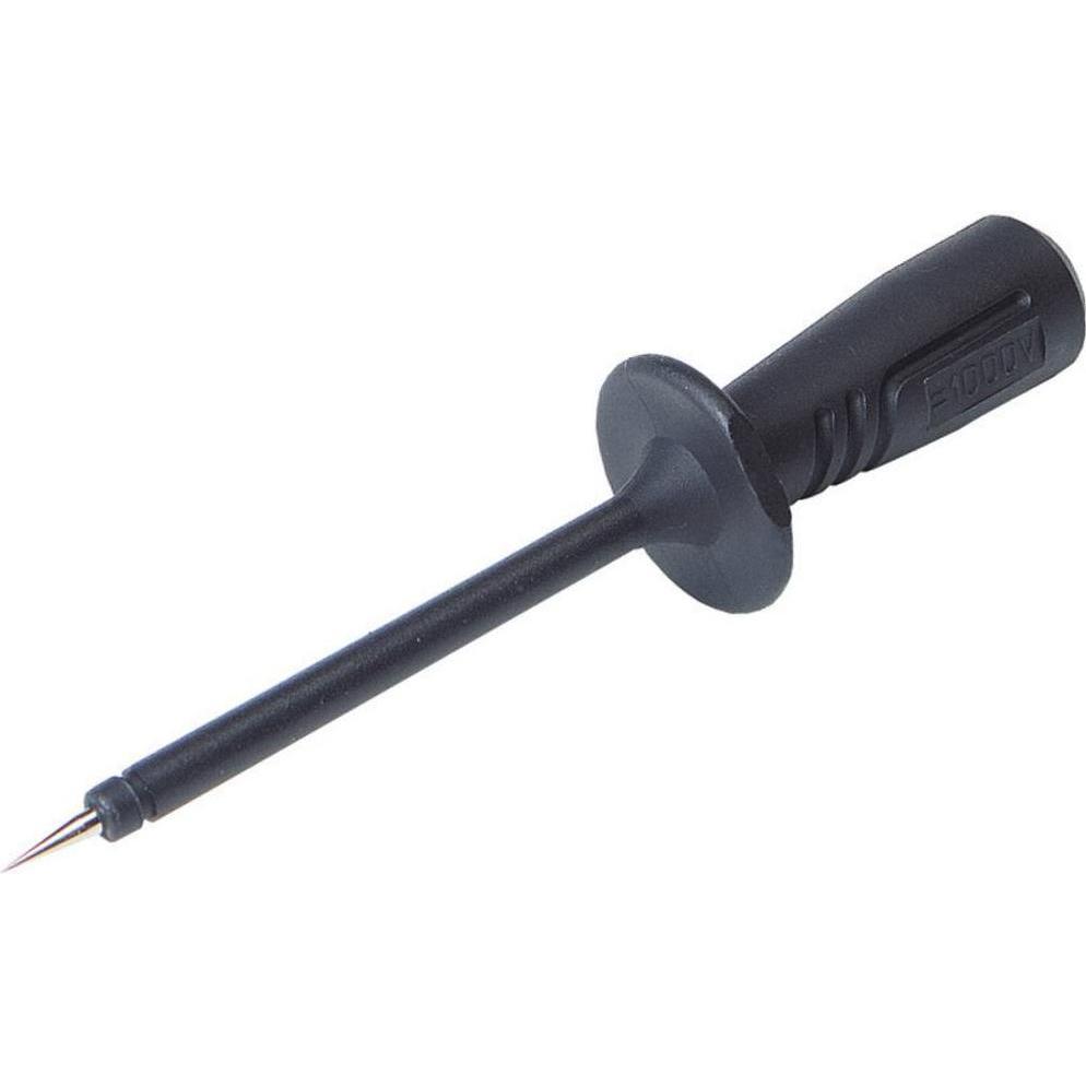 Hirschmann Test & Measurement Sicherheits-Prüfspitze, 4 mm, 1000 V CAT II (Prüfspitze), Messtechnik, Schwarz