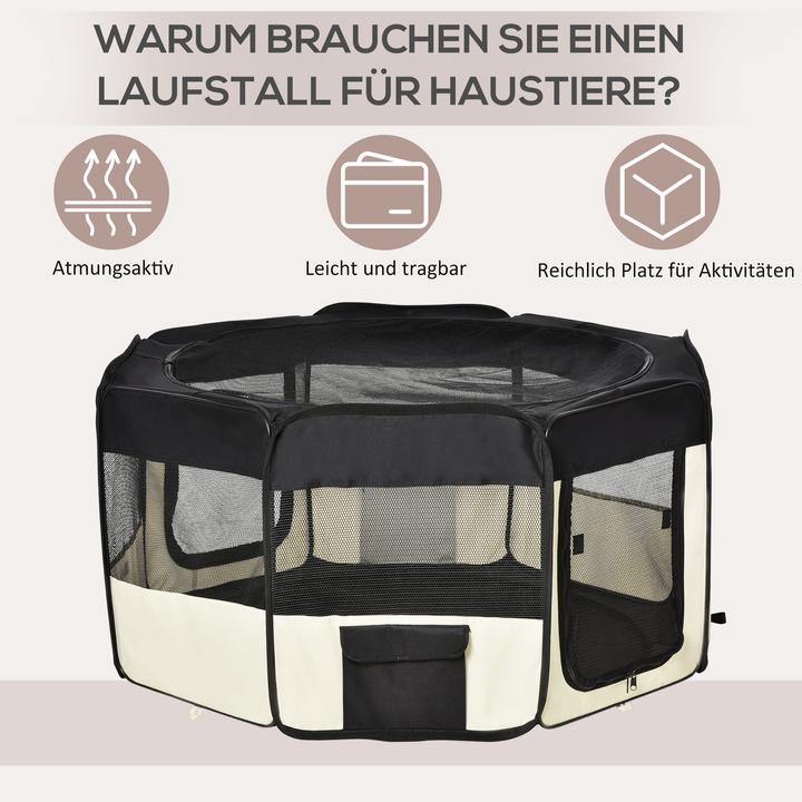 Actual product image PawHut Puppy run foldable