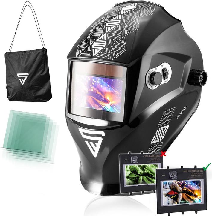 Produktbild Stahlwerk Vollautomatik Schweisshelm ST-550L REAL COLOUR  mit 3 in 1 Funktion