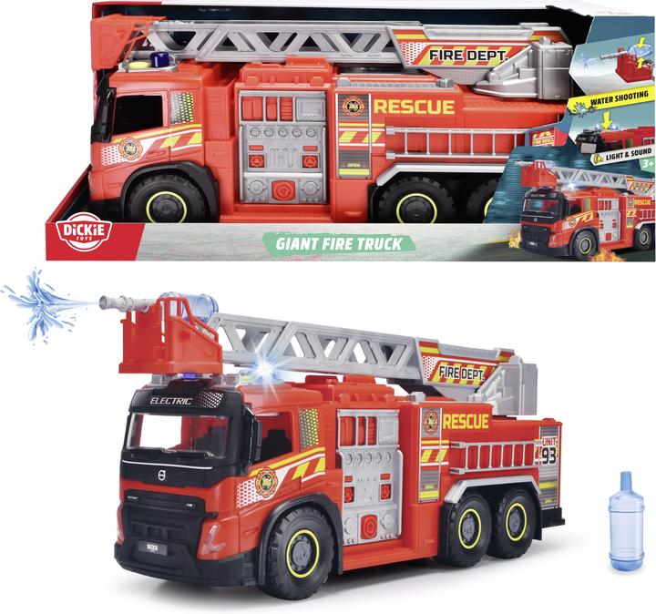 Actual product image Dickie Large SOS Volvo fire engine