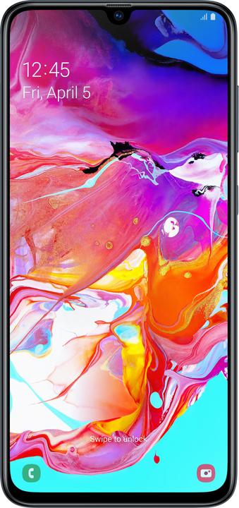 Immagine prodotto Samsung Galaxy A70 UE (128 GB, Nero, 6.70", Doppia SIM, 32 Mpx, 4G)