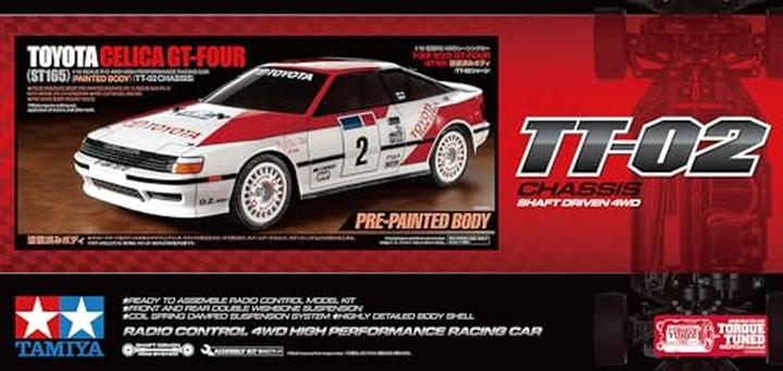 Produktbild Tamiya 1:10 RC Set Toyota Celica GT-Four Lack (Kit)