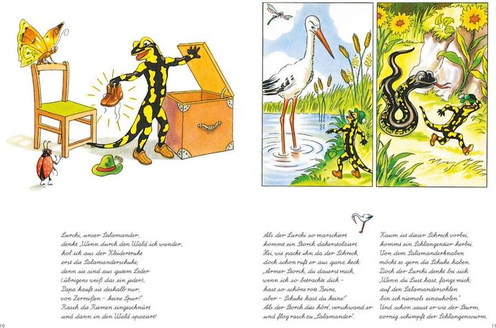 Image du produit Lurchis Abenteuer 1: Das lustige Salamanderbuch (Allemand, Erwin Kühlewein, 2019)