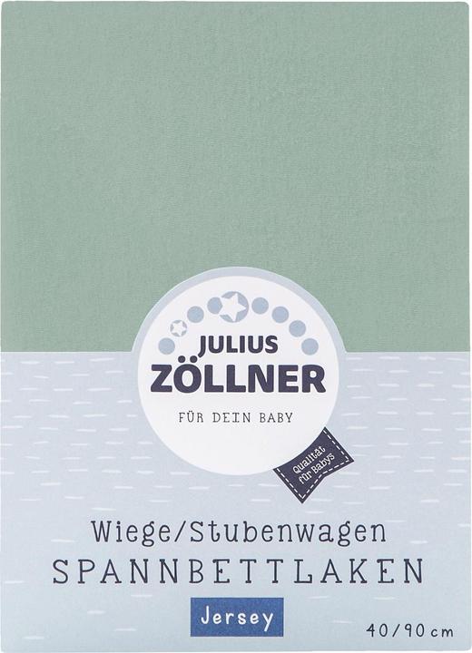 Immagine prodotto Julius Zöllner Lenzuolo fisso Jersey Salvia 90 x 40 cm (90 x 40 cm)