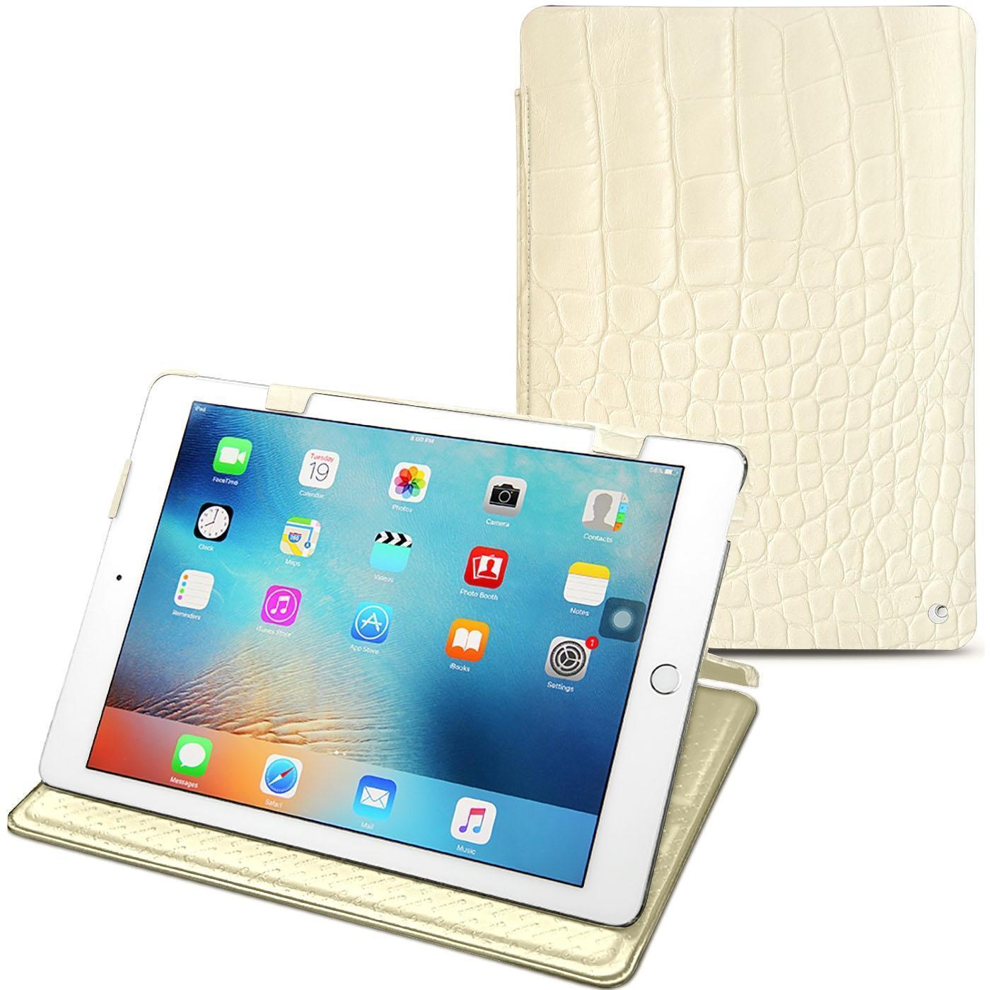 Noreve Lederschutzhülle horizontal (iPad 9.7), Tablet Hülle, Beige