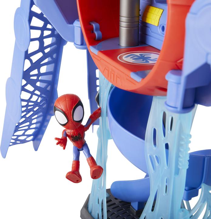 Actual product image Hasbro Spidey and His Amazing Friends Web-Quarters Playset