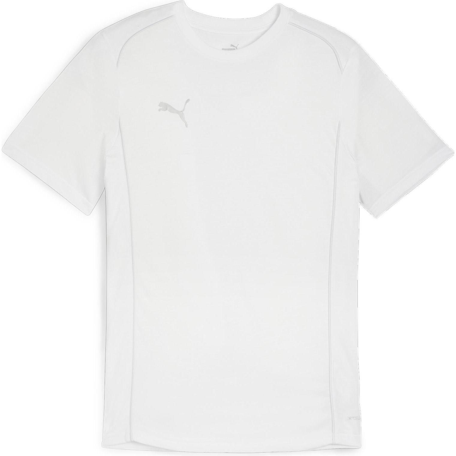Puma, Herren, Sportshirt, teamFINAL Casuals Tee (L), Weiss, L