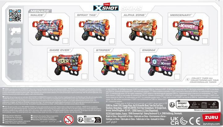 Immagine prodotto Xshot Minaccia delle pelli (assortite)