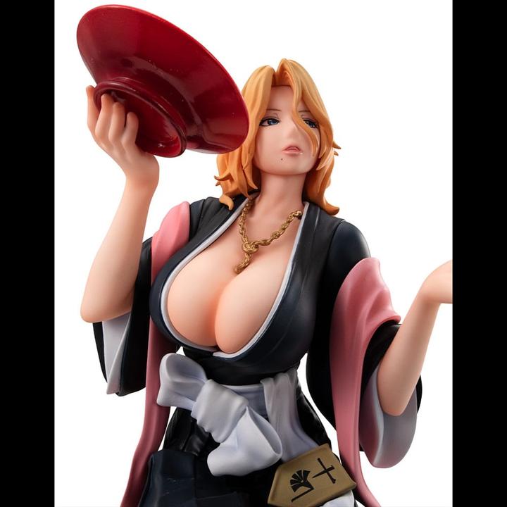 Produktbild Megahouse Bleach: Thousand-Year Blood War G.E.M. Serie PVC Statue Rangiku Matsumoto Tipsy Ver. 23 cm