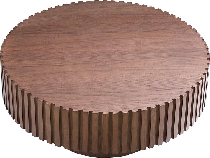 Image du produit SIT Möbel Table basse Ø 80 cm noyer en bois foncé, avec (80 x 35 cm)