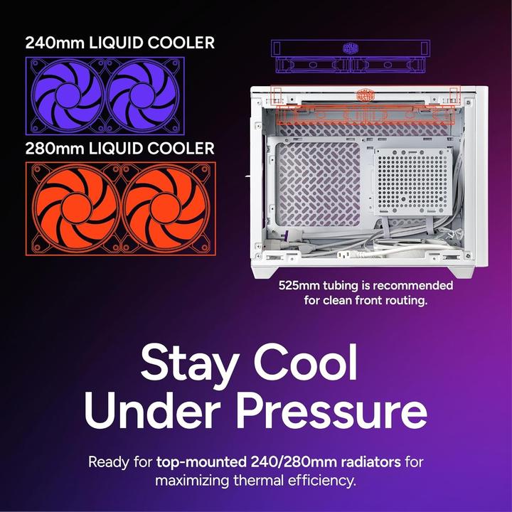 Productafbeelding Cooler Master MasterBox NR200P V2 (Mini-ITX)