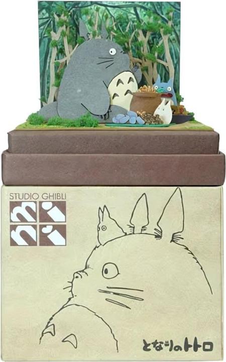 Actual product image Sankei Mein Nachbar Totoro - Fest im Wald - Paper Art Box