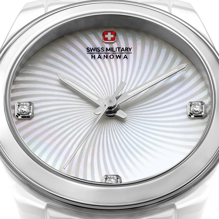 Immagine prodotto Swiss Military Hanowa Recluta svizzera Lady in ceramica (Fatto in Svizzera, 31.50 mm)