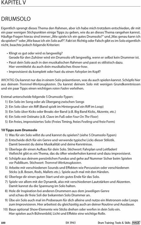 Immagine prodotto Drum Training Tools & Skills (mit Daten-DVD) (Tedesco, Helmut Hage, Patrick Metzger, 2017)